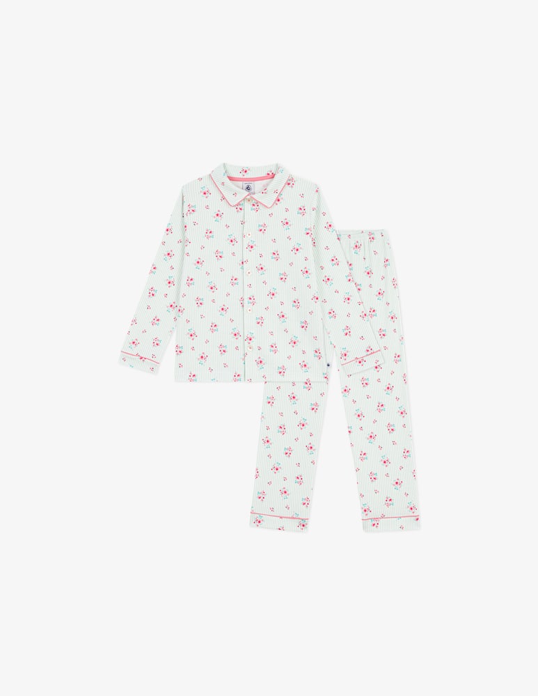 rinascente Petit Bateau Floral print pyjama set