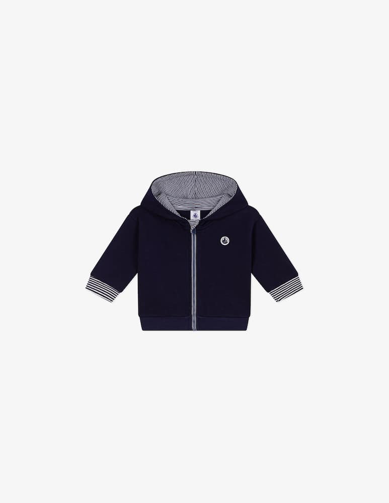 rinascente Petit Bateau Stripe detail hoodie