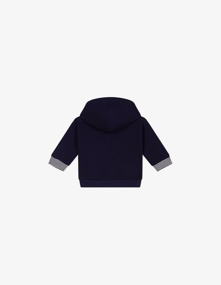 rinascente Petit Bateau Stripe detail hoodie