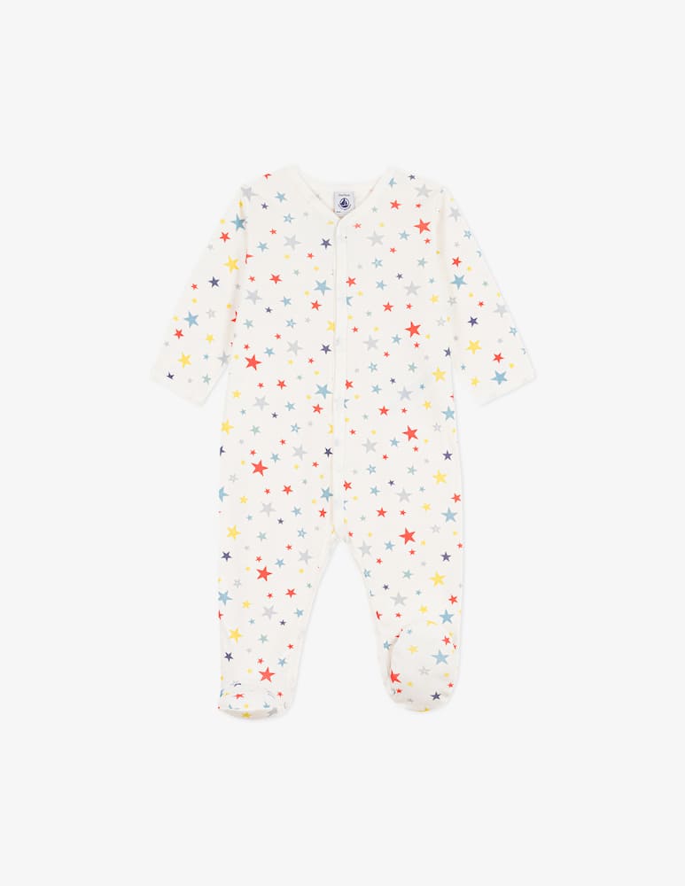 rinascente Petit Bateau Starry sleepsuit