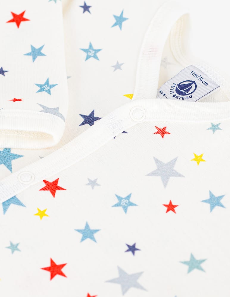 rinascente Petit Bateau Starry sleepsuit