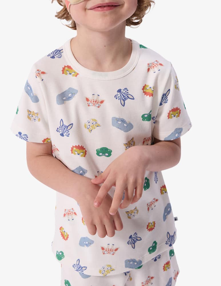 Petit Bateau Animal print pyjama set - picture 2 Petit Bateau Animal print pyjama set - picture 2