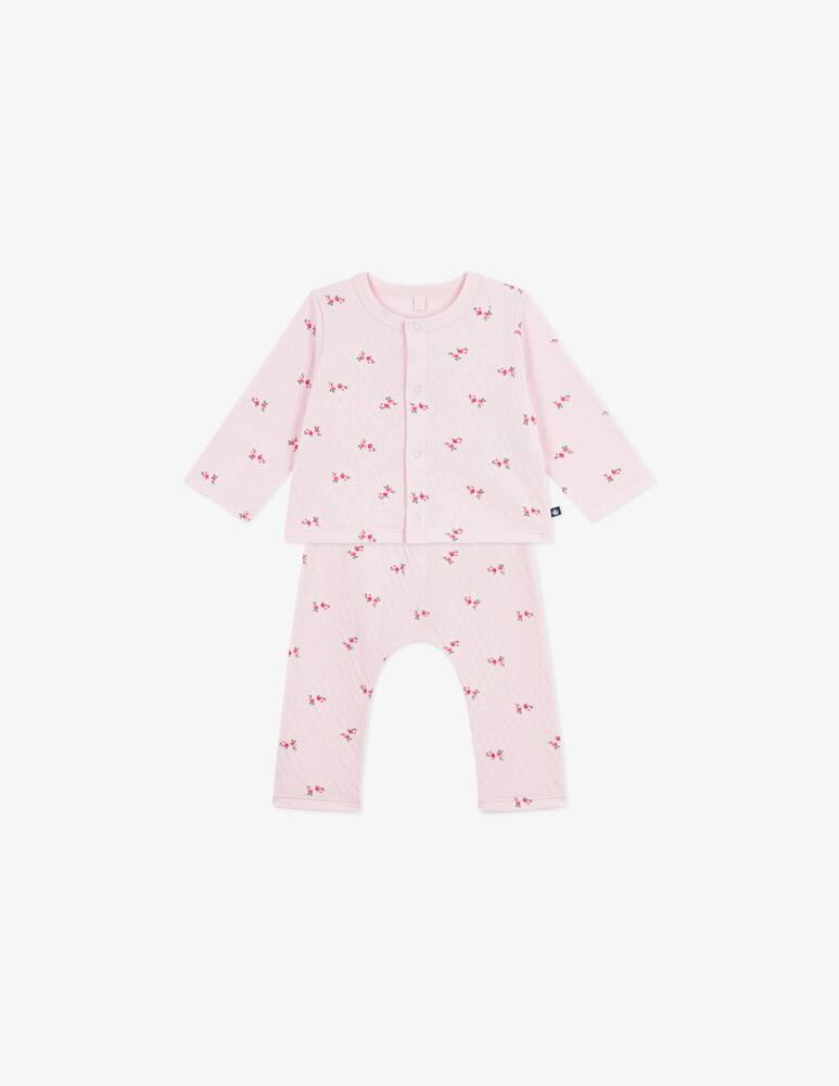 rinascente Petit Bateau Floral print baby set