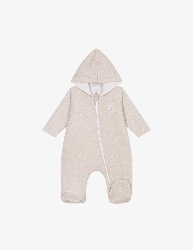 rinascente Petit Bateau Hooded long romper