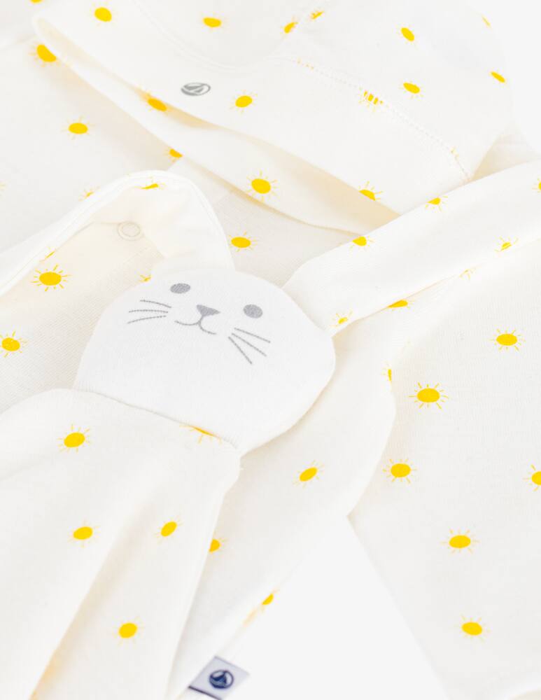 rinascente Petit Bateau Sunshine sleepsuit set
