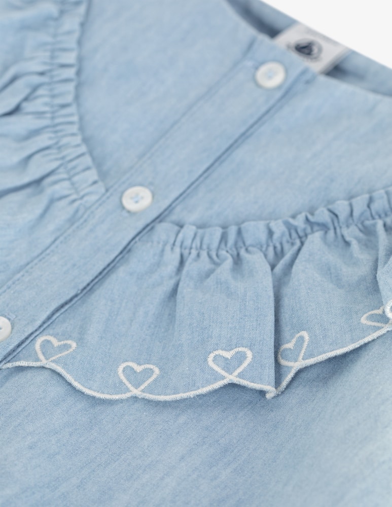 Petit Bateau Blusa con volant - immagine 5 Petit Bateau Blusa con volant - immagine 5