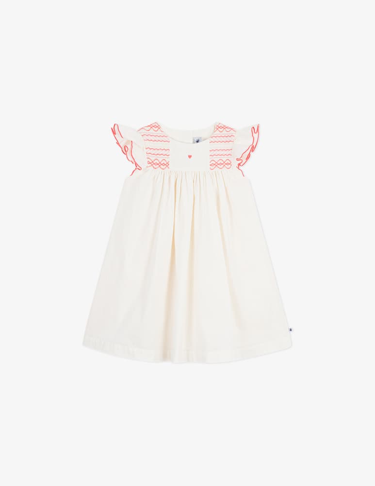 Petit Bateau Abito marshmallow - immagine 1 Petit Bateau Abito marshmallow - immagine 1