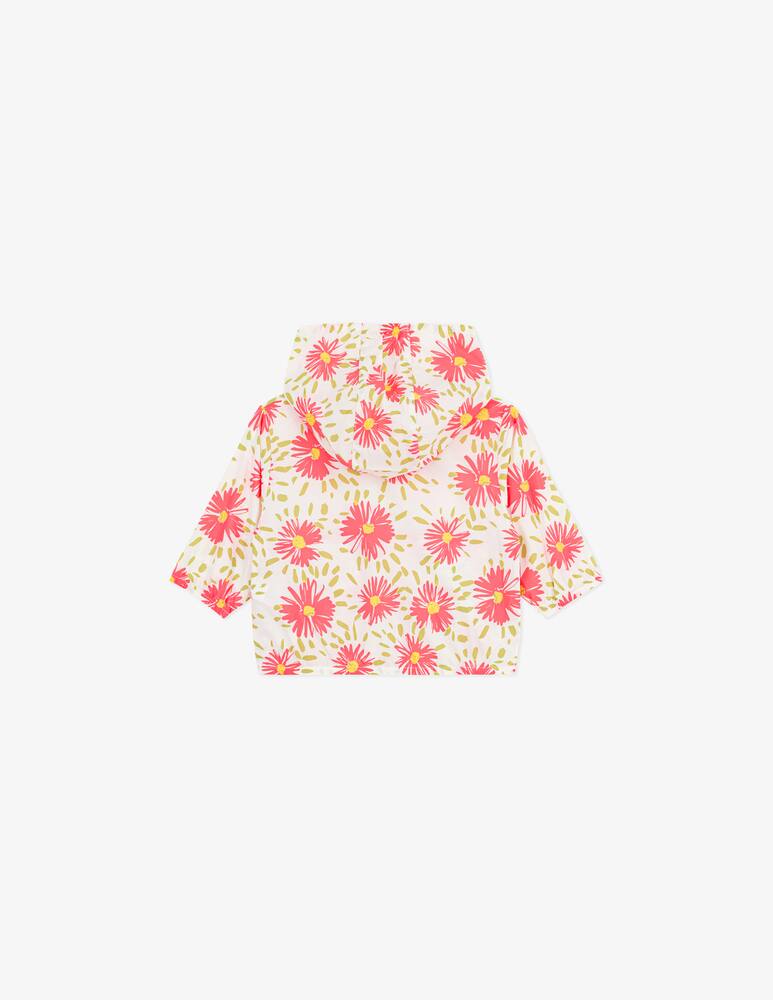 rinascente Petit Bateau Floral hooded windbreaker