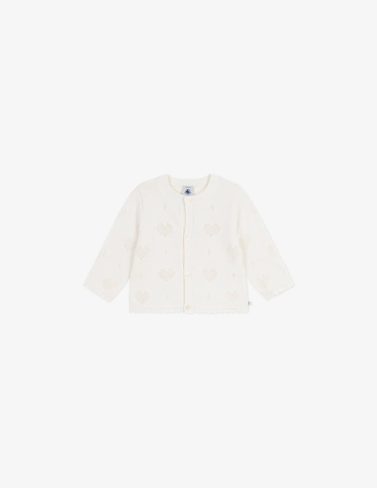 rinascente Petit Bateau Cardigan marshmallow