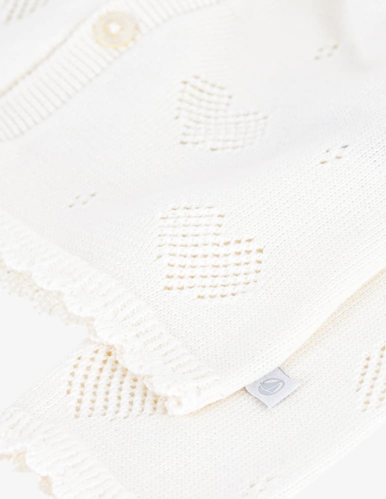 Petit Bateau Cardigan marshmallow - immagine 5 Petit Bateau Cardigan marshmallow - immagine 5