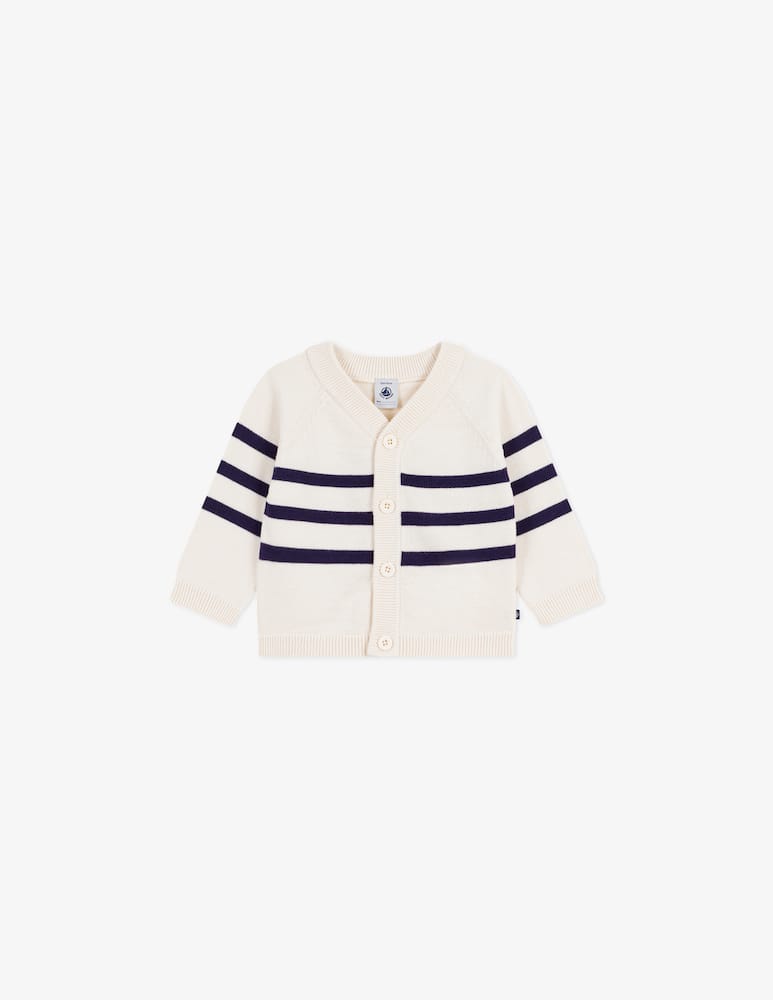 rinascente Petit Bateau Cardigan a righe