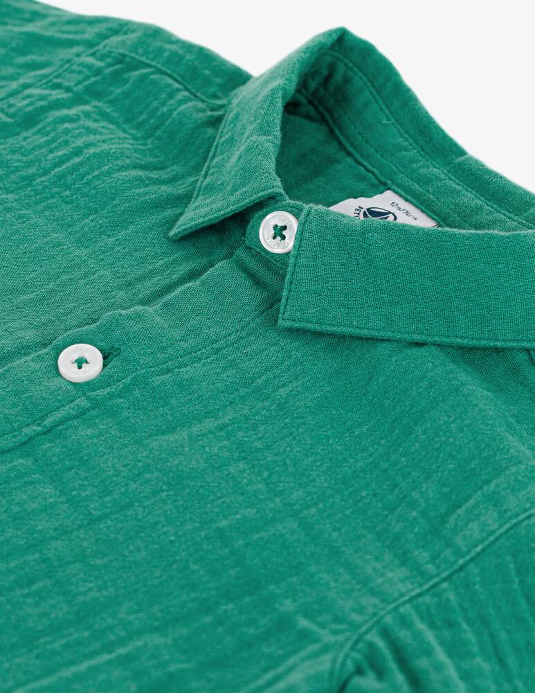 rinascente Petit Bateau Greensail short sleeve shirt
