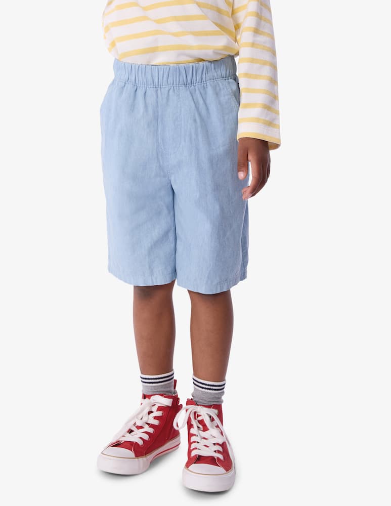 rinascente Petit Bateau Bermuda denim shorts