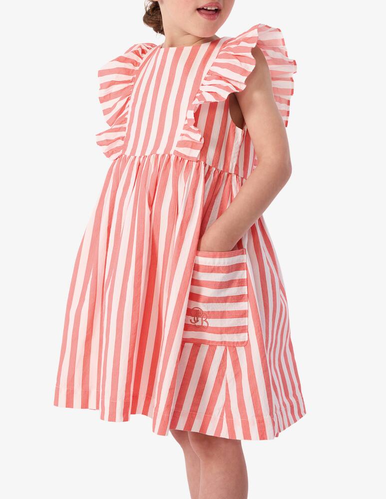 rinascente Petit Bateau Abito a righe volant