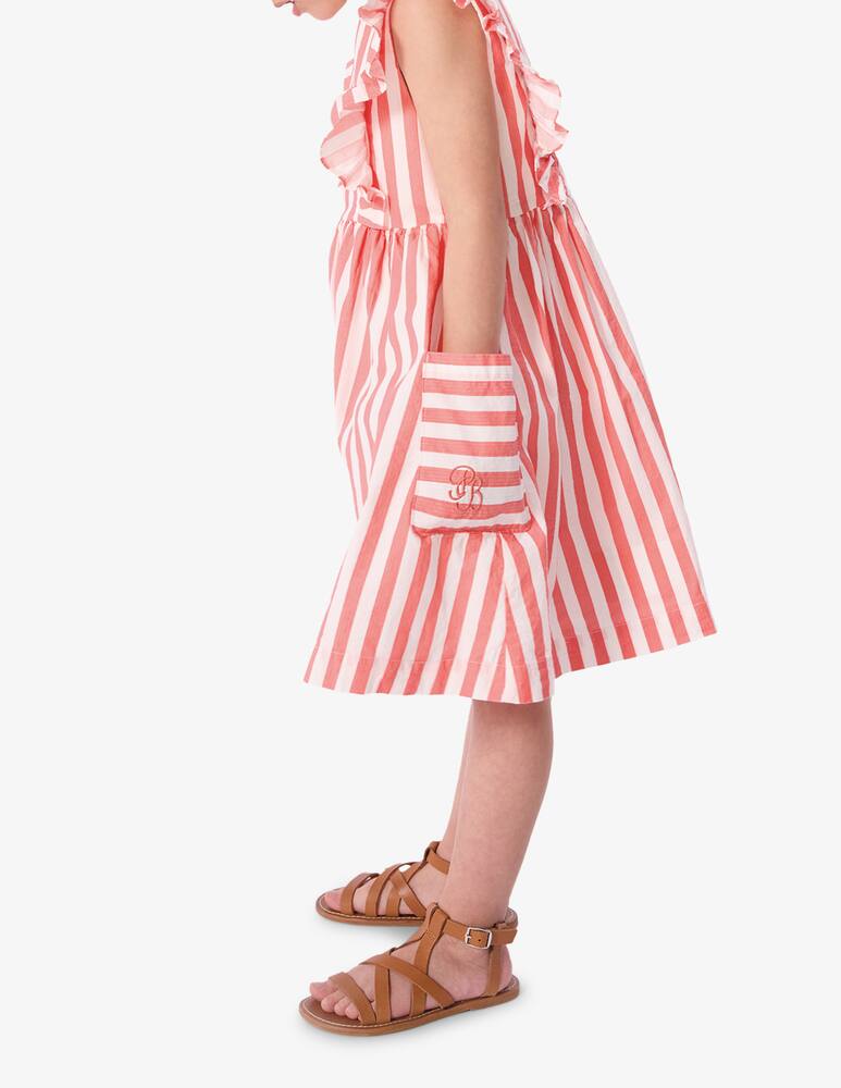 rinascente Petit Bateau Abito a righe volant