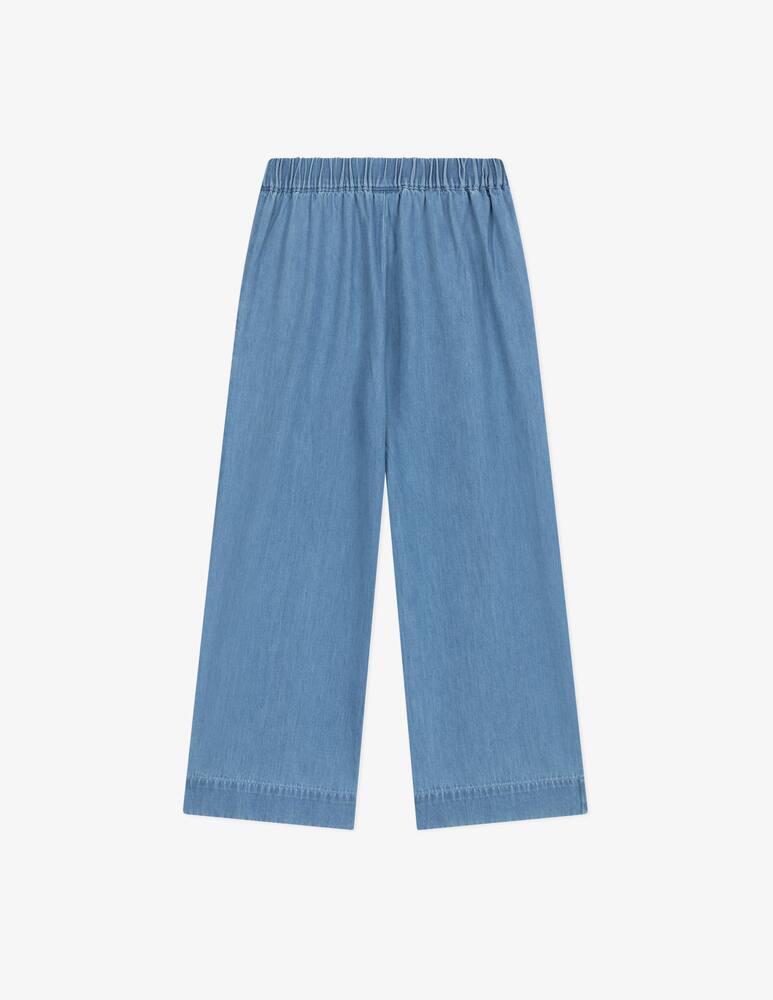 Petit Bateau Wide-leg denim trousers - picture 3 Petit Bateau Wide-leg denim trousers - picture 3