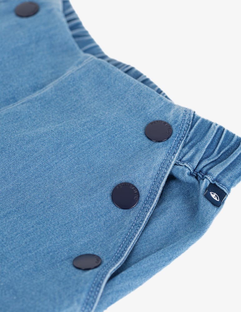 rinascente Petit Bateau Wide-leg denim trousers