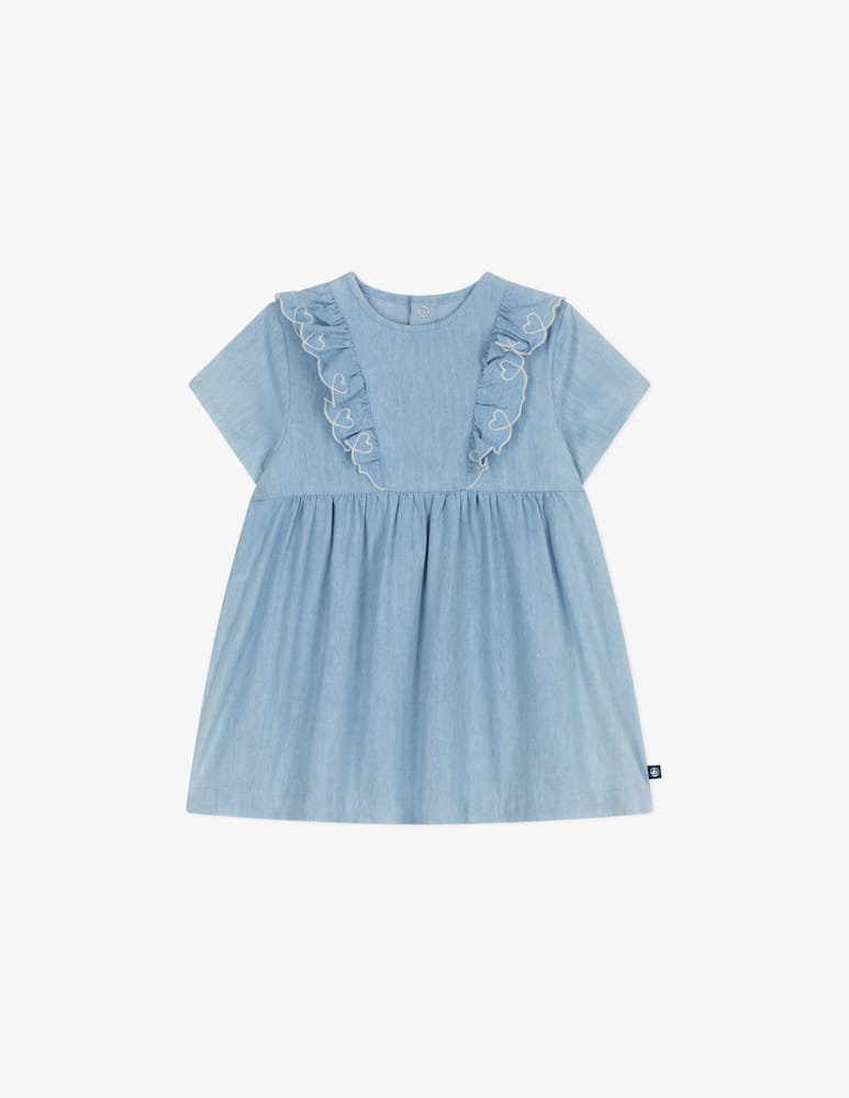 rinascente Petit Bateau Ruffle heart dress