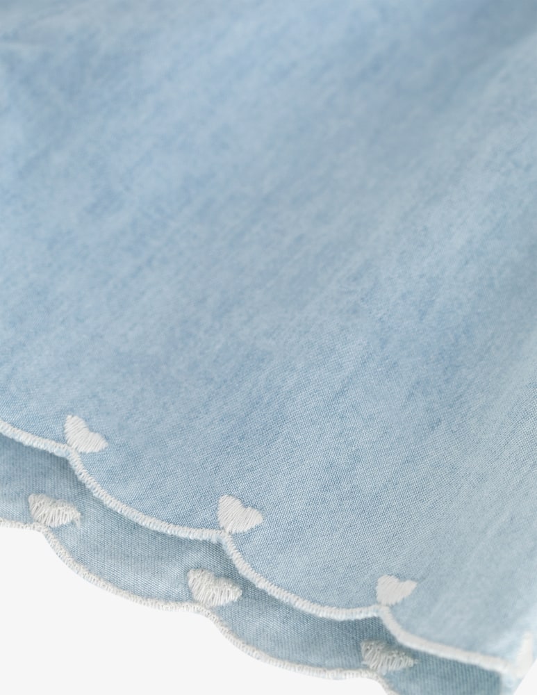 Petit Bateau Scalloped bow shorts - picture 5