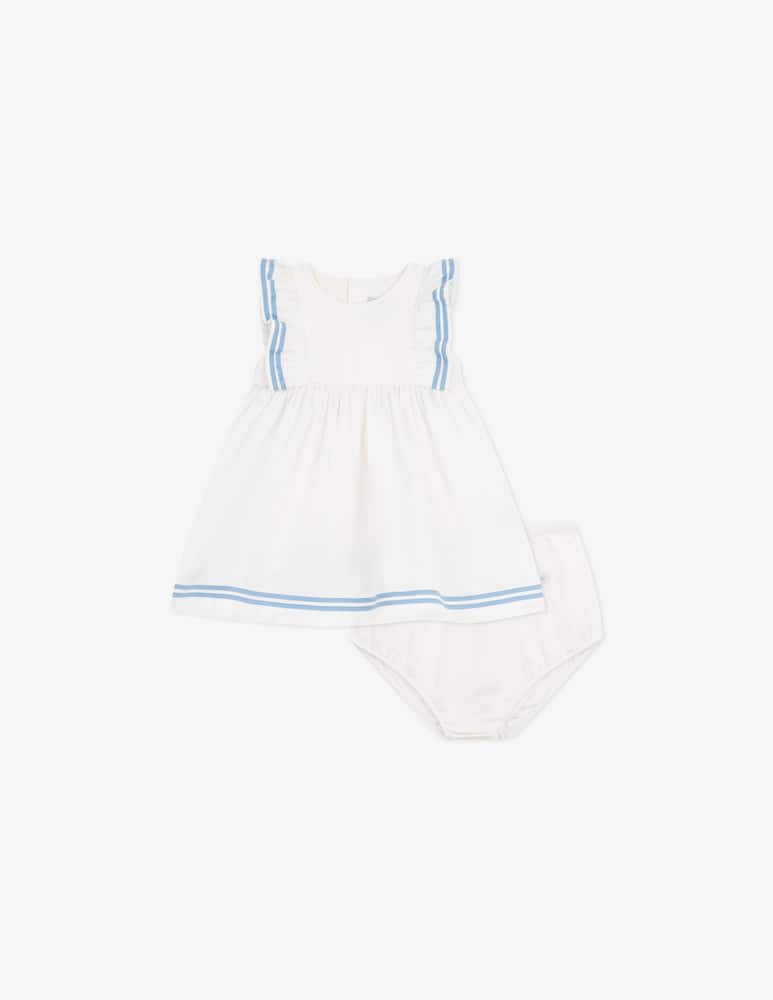 Petit Bateau Dress set with bloomers - picture 1 Petit Bateau Dress set with bloomers - picture 1