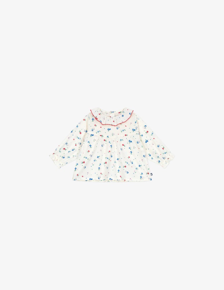 rinascente Petit Bateau Floral print blouse