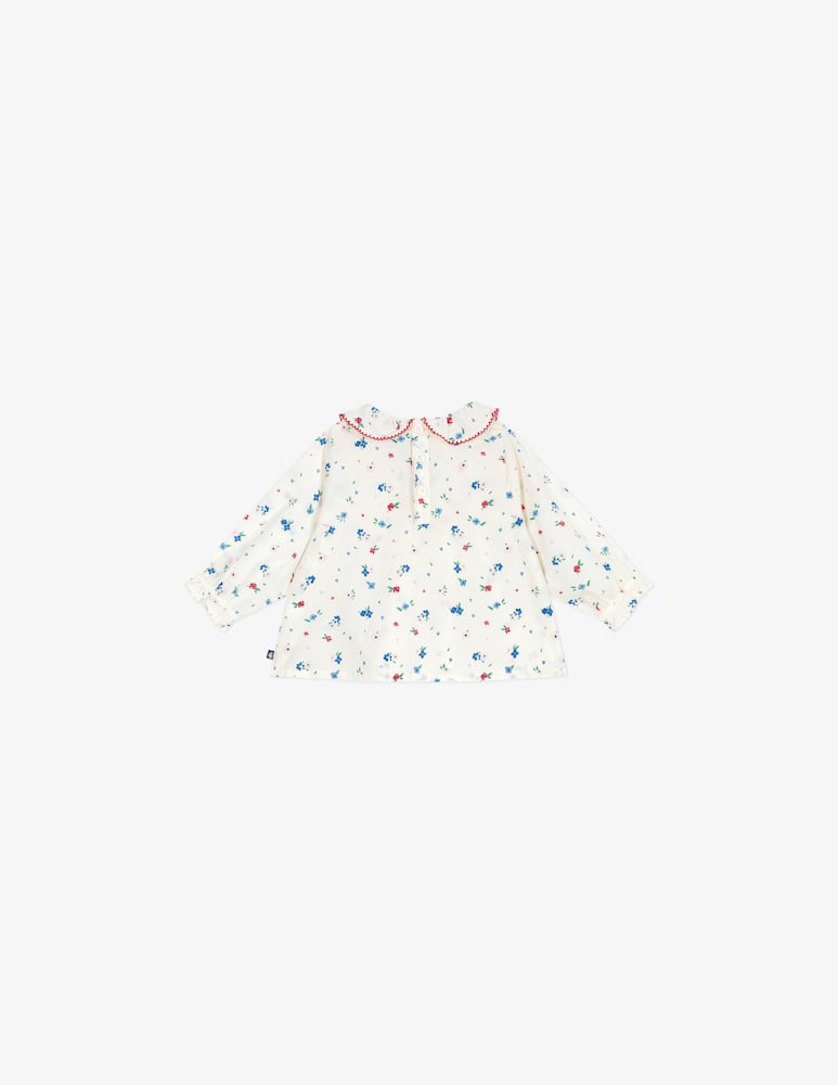rinascente Petit Bateau Floral print blouse