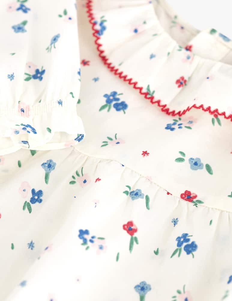 rinascente Petit Bateau Floral print blouse