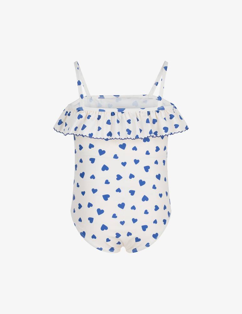 Petit Bateau Costume con balze e cuori - immagine 2
