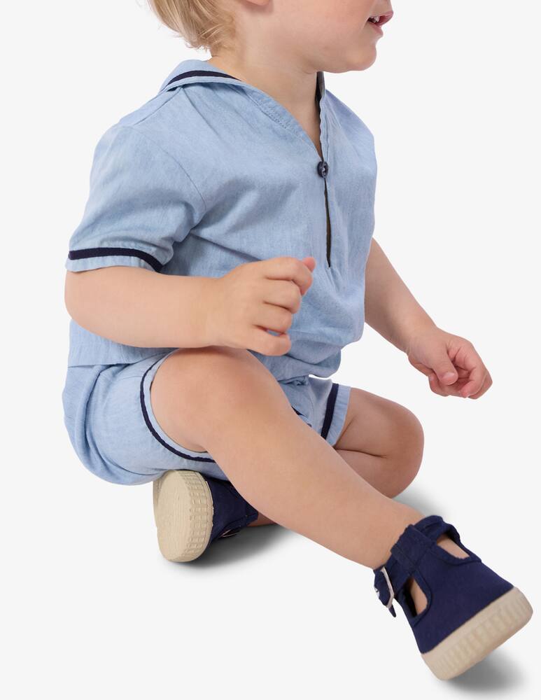 rinascente Petit Bateau Ensemble 2 pezzi blu