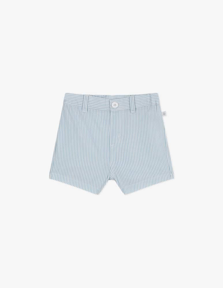 rinascente Petit Bateau Striped cotton shorts