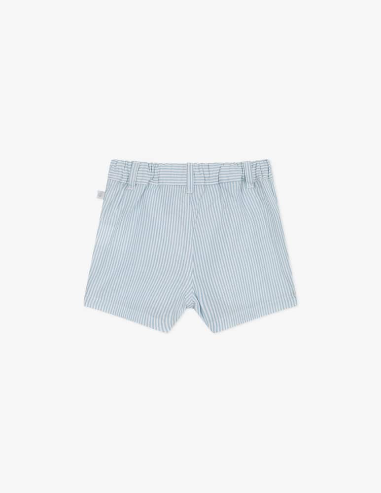 rinascente Petit Bateau Striped cotton shorts