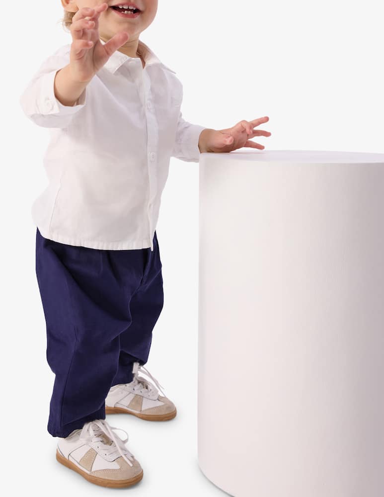 rinascente Petit Bateau Evening pleat trousers