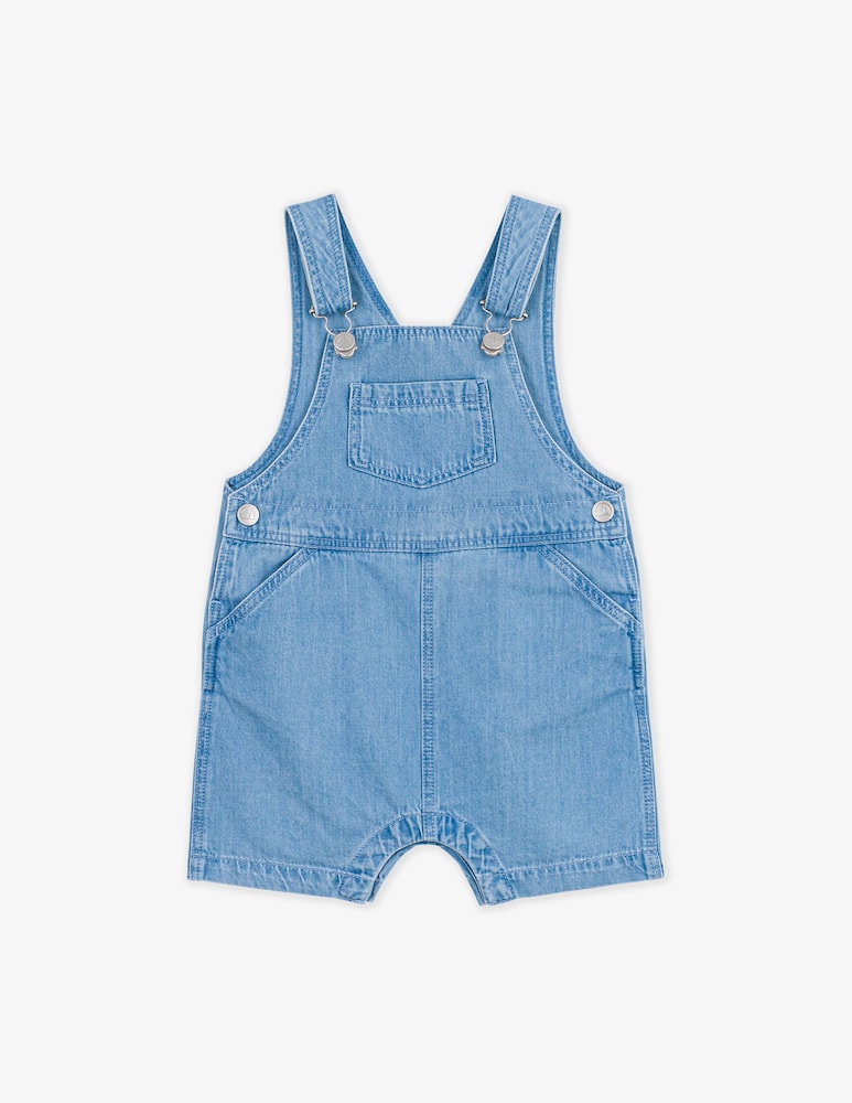 rinascente Petit Bateau Salopette corta jeans