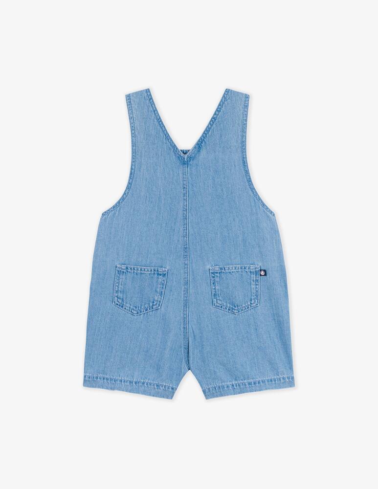 rinascente Petit Bateau Salopette corta jeans