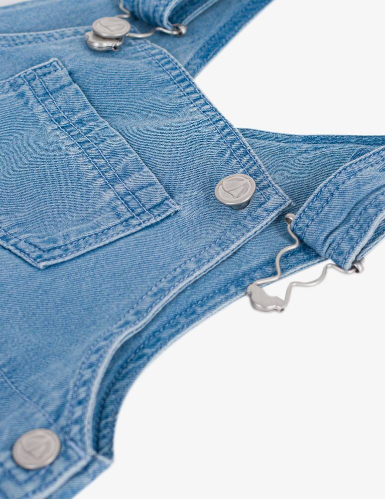 rinascente Petit Bateau Salopette corta jeans