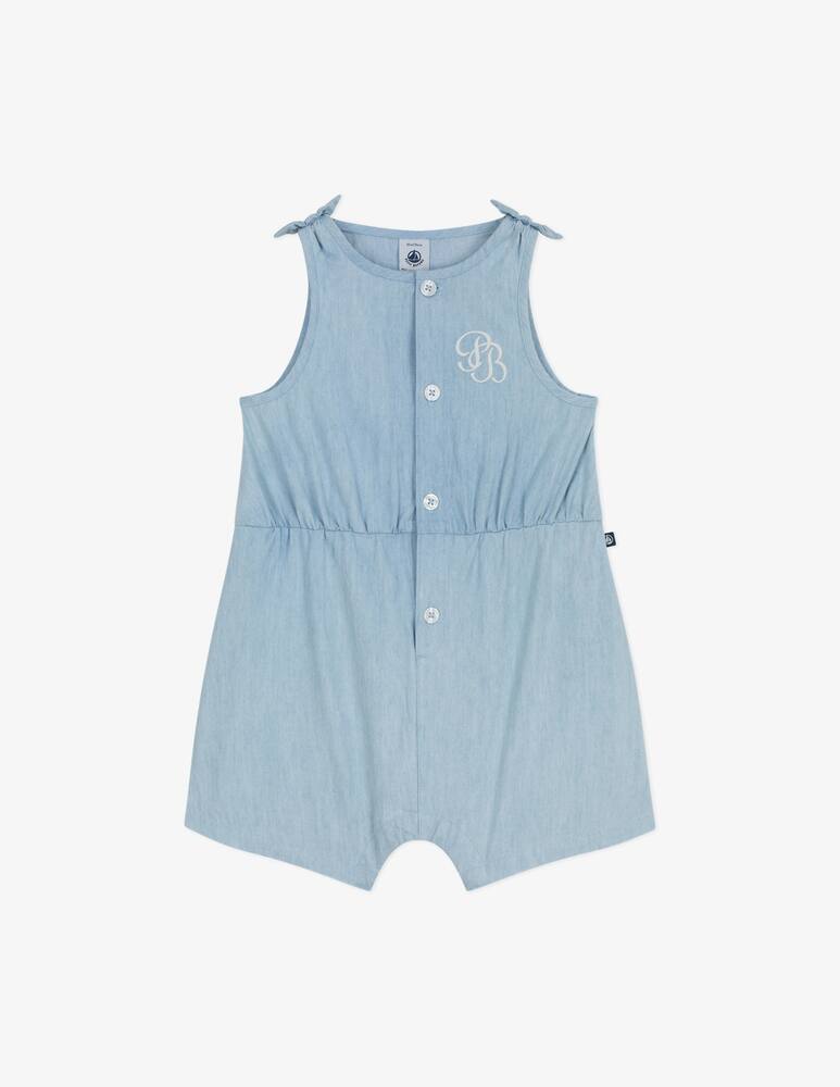 rinascente Petit Bateau Combinaison corta bleue