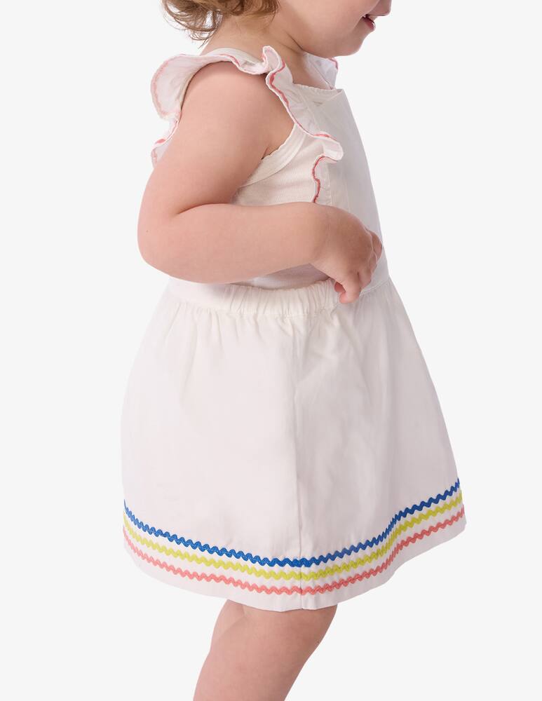 rinascente Petit Bateau Ruffle strap dress