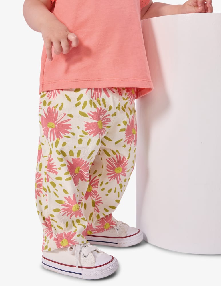 Petit Bateau Pantaloni fantasia floreale - immagine 1 Petit Bateau Pantaloni fantasia floreale - immagine 1