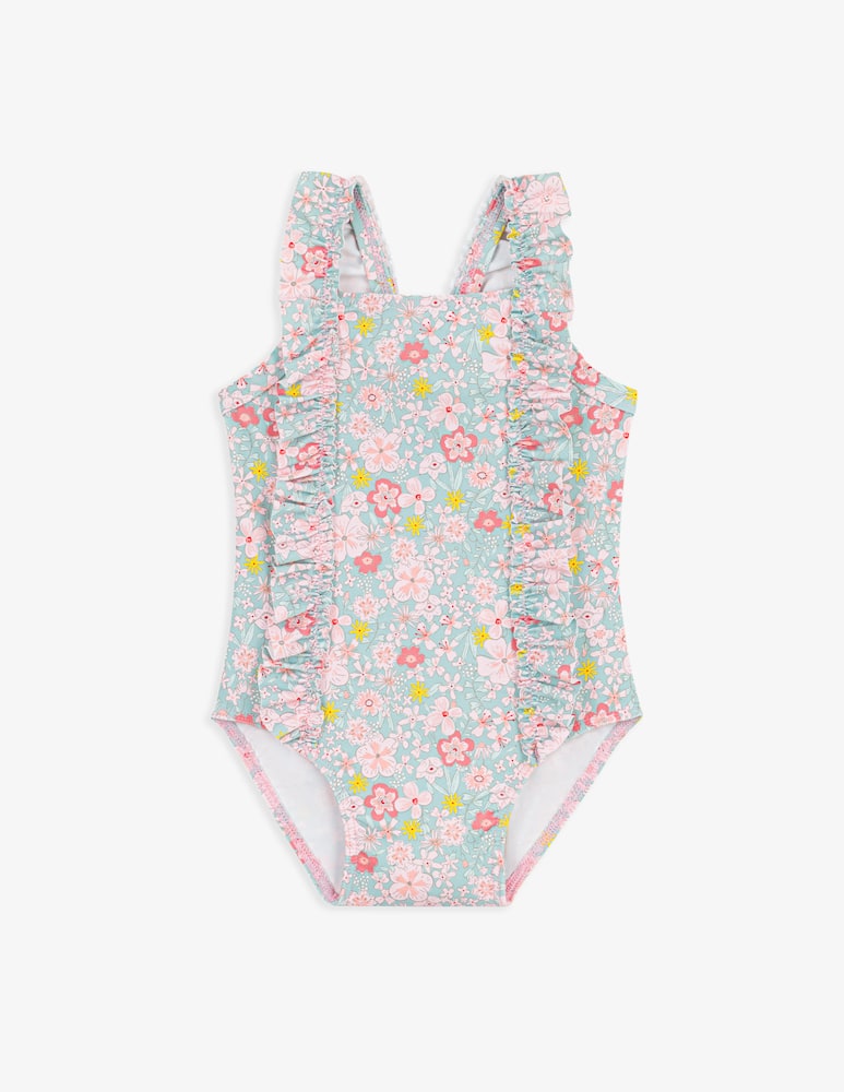 Petit Bateau Costume intero con volant - immagine 1 Petit Bateau Costume intero con volant - immagine 1