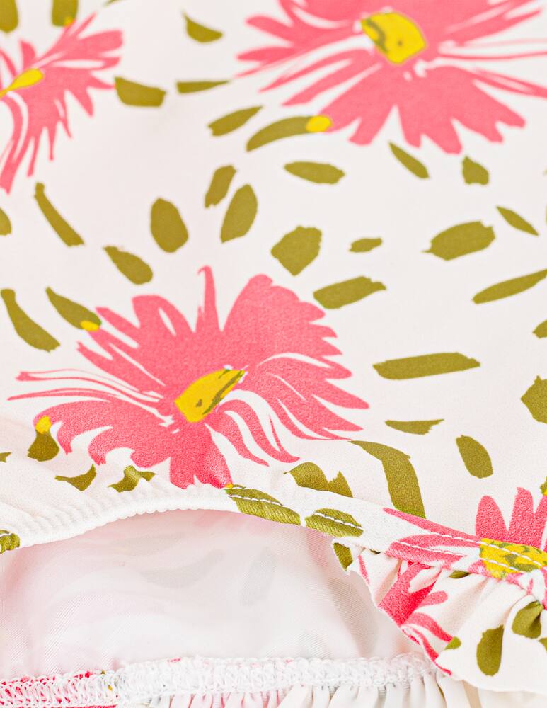 rinascente Petit Bateau Costume intero floreale