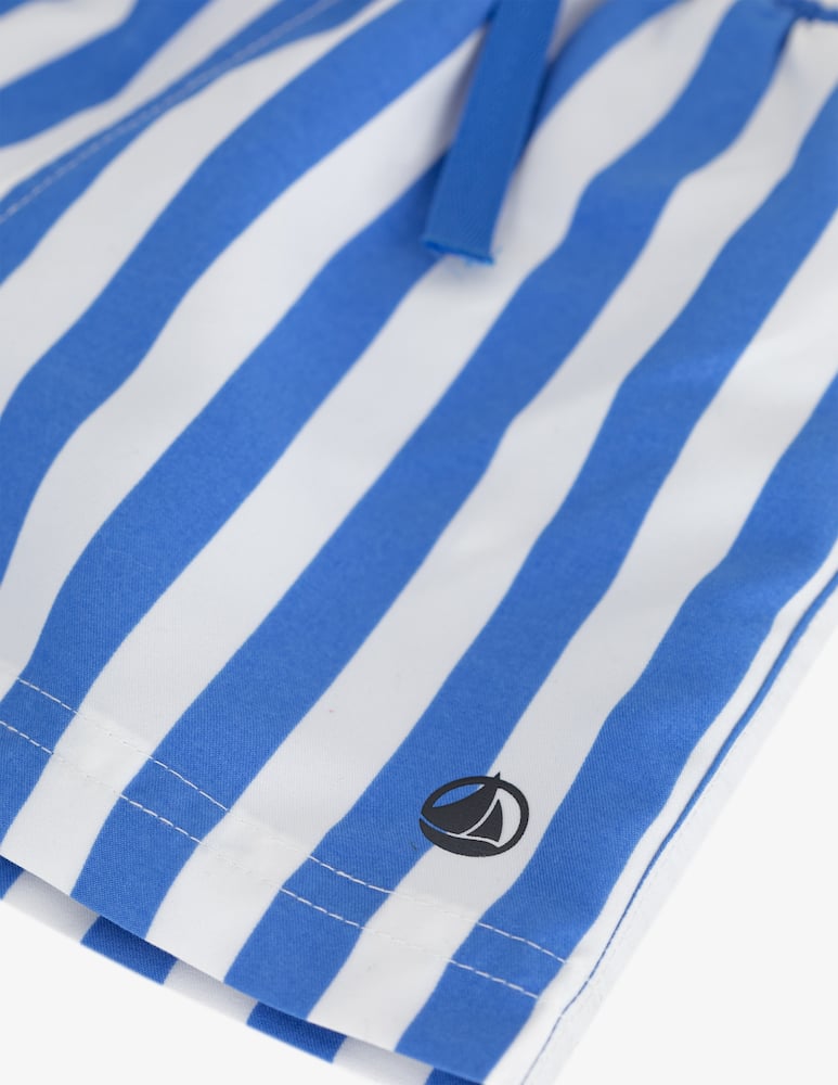rinascente Petit Bateau Striped beach shorts