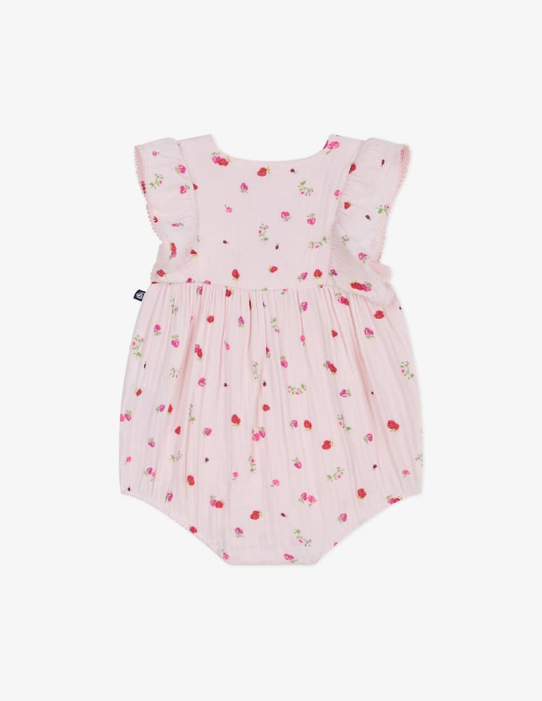 Petit Bateau Floral print playsuit - picture 2