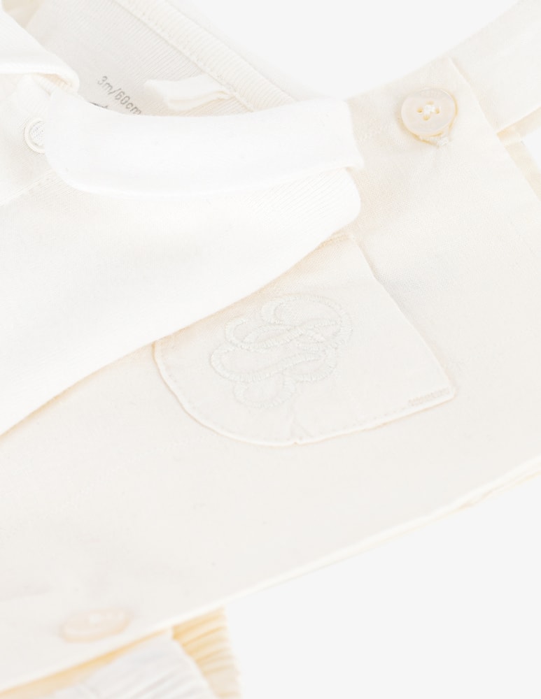 rinascente Petit Bateau Set salopette e body