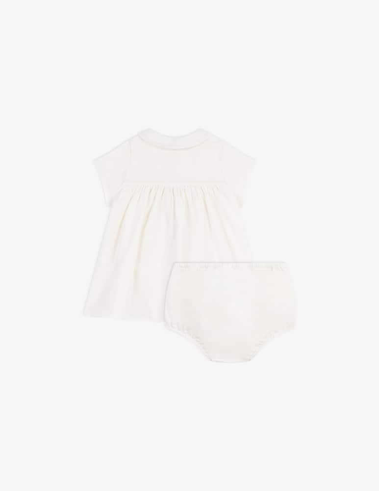 rinascente Petit Bateau Dress with Peter pan collar
