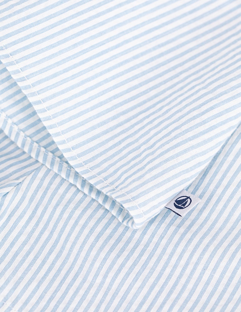 rinascente Petit Bateau Ruffle trim blouse set