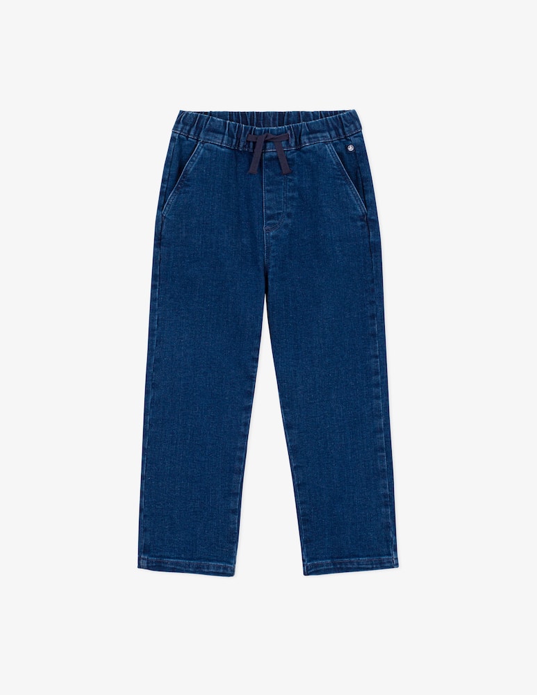rinascente Petit Bateau Pantaloni jeans con coulisse