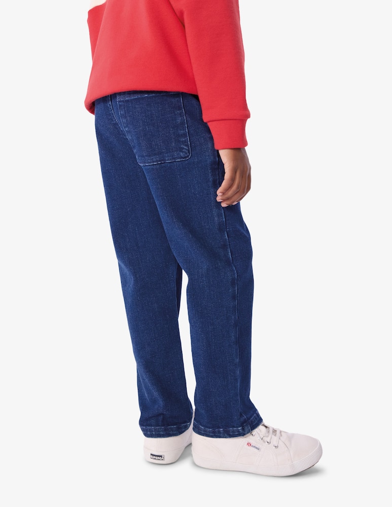 rinascente Petit Bateau Pantaloni jeans con coulisse