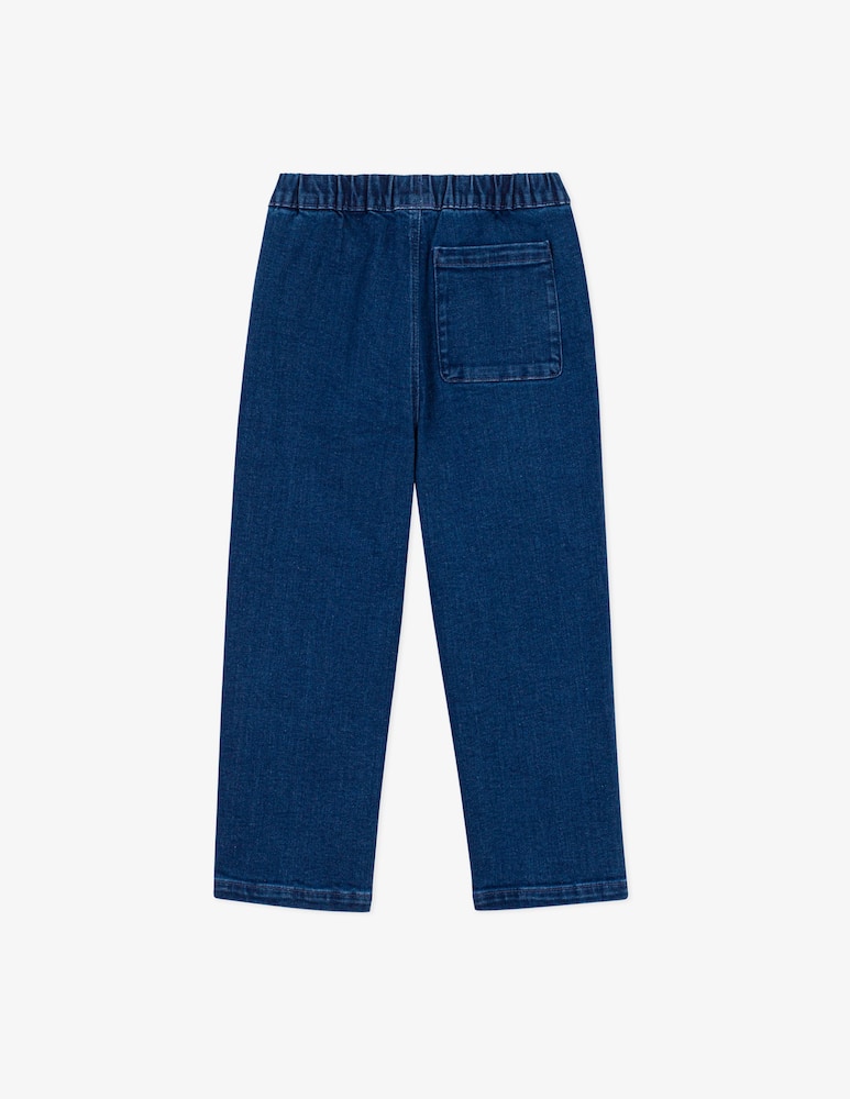 rinascente Petit Bateau Pantaloni jeans con coulisse