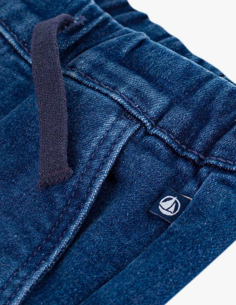 rinascente Petit Bateau Pantaloni jeans con coulisse