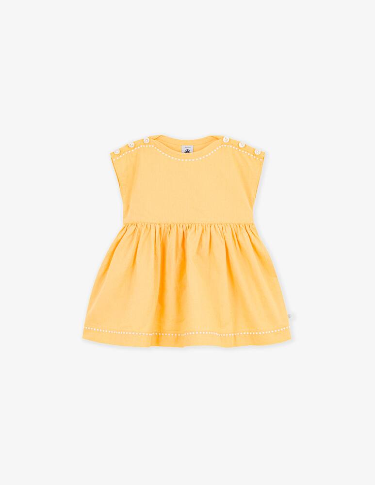 rinascente Petit Bateau Cotton dress with dotted trim